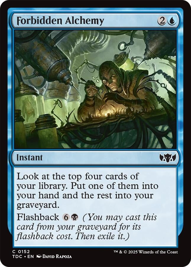 Image for Forbidden Alchemy (152) [Tarkir: Dragonstorm] - Magic: The Gathering