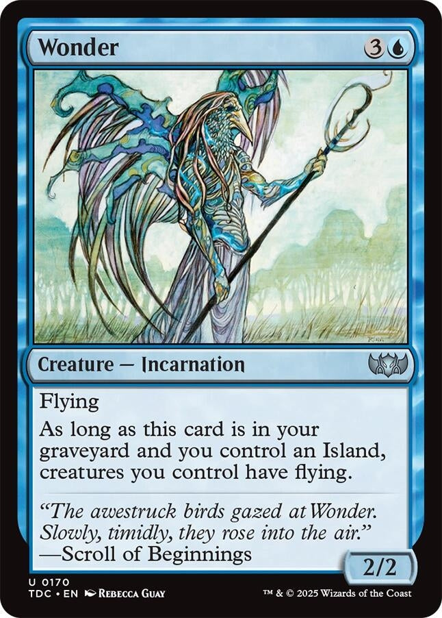 Image for Wonder (170) [Tarkir: Dragonstorm] - Magic: The Gathering