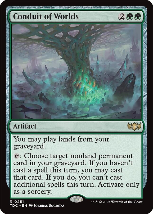 Image for Conduit of Worlds (251) [Tarkir: Dragonstorm] - Magic: The Gathering