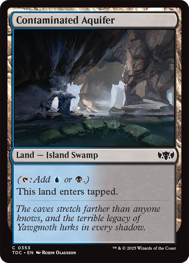 Image for Contaminated Aquifer (353) [Tarkir: Dragonstorm] - Magic: The Gathering