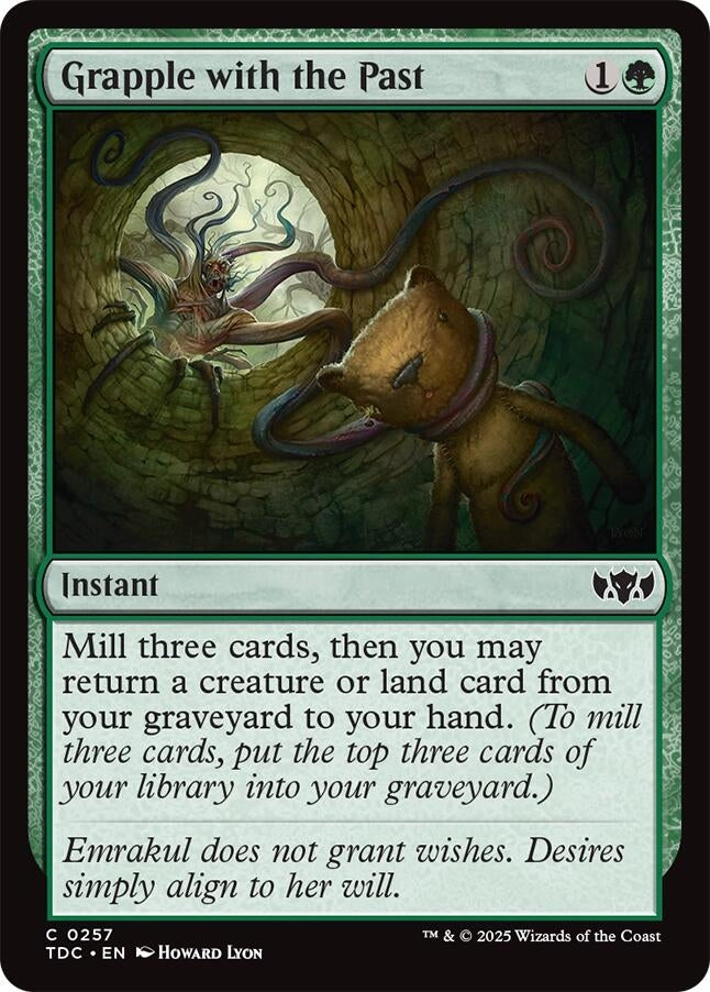 Image for Grapple with the Past (257) [Tarkir: Dragonstorm] - Magic: The Gathering