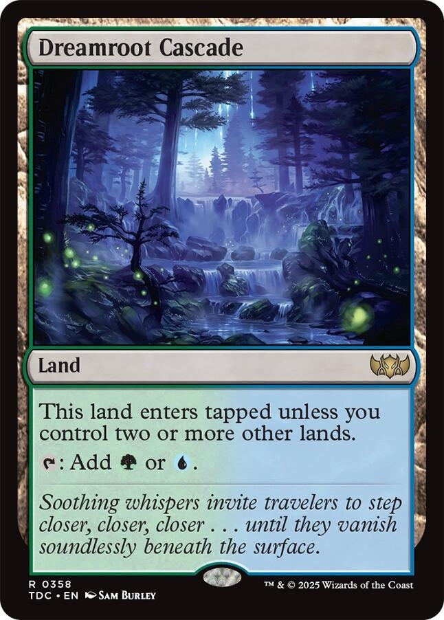 Image for Dreamroot Cascade (358) [Tarkir: Dragonstorm] - Magic: The Gathering