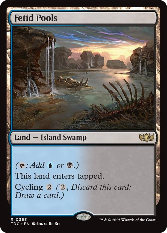 Image for Fetid Pools (363) [Tarkir: Dragonstorm] - Magic: The Gathering