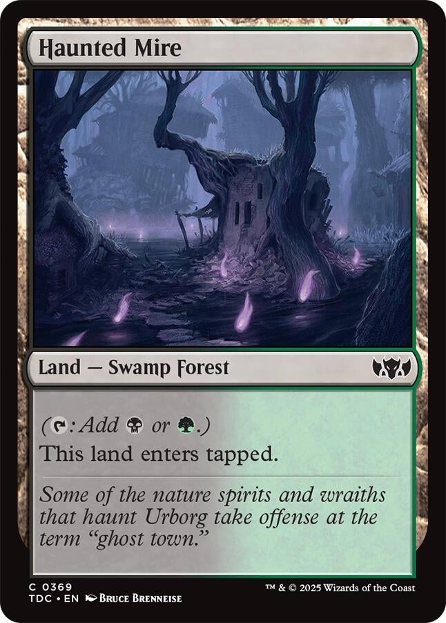 Image for Haunted Mire (369) [Tarkir: Dragonstorm] - Magic: The Gathering