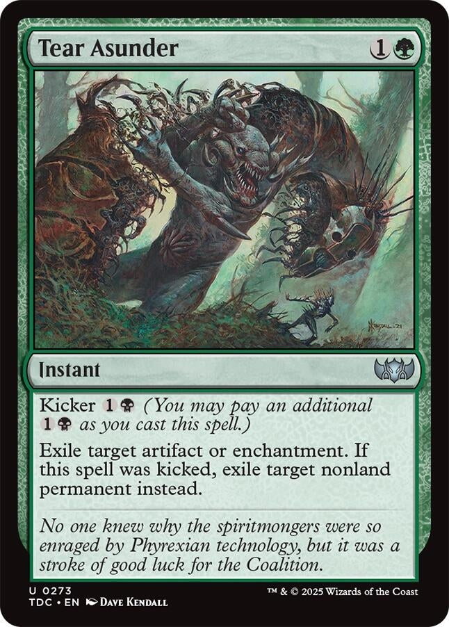 Image for Tear Asunder (273) [Tarkir: Dragonstorm] - Magic: The Gathering
