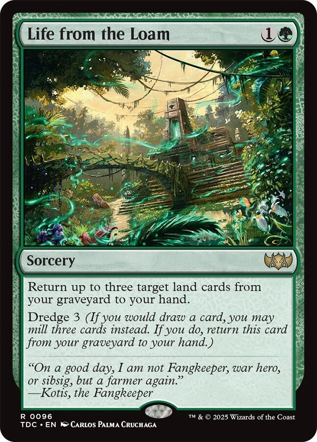 Image for Life from the Loam (96) [Tarkir: Dragonstorm] - Magic: The Gathering