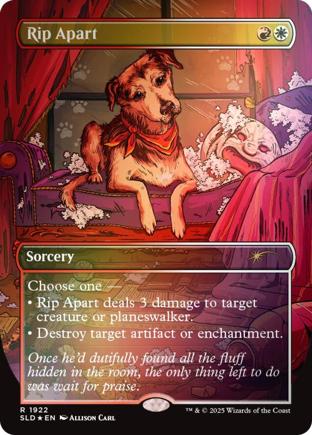 Image for Rip Apart (1922) (Rainbow Foil) (1922) [Secret Lair Drop Series] - Magic: The Gathering