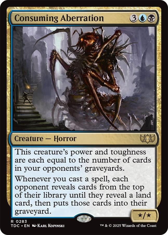 Image for Consuming Aberration (283) [Tarkir: Dragonstorm] - Magic: The Gathering