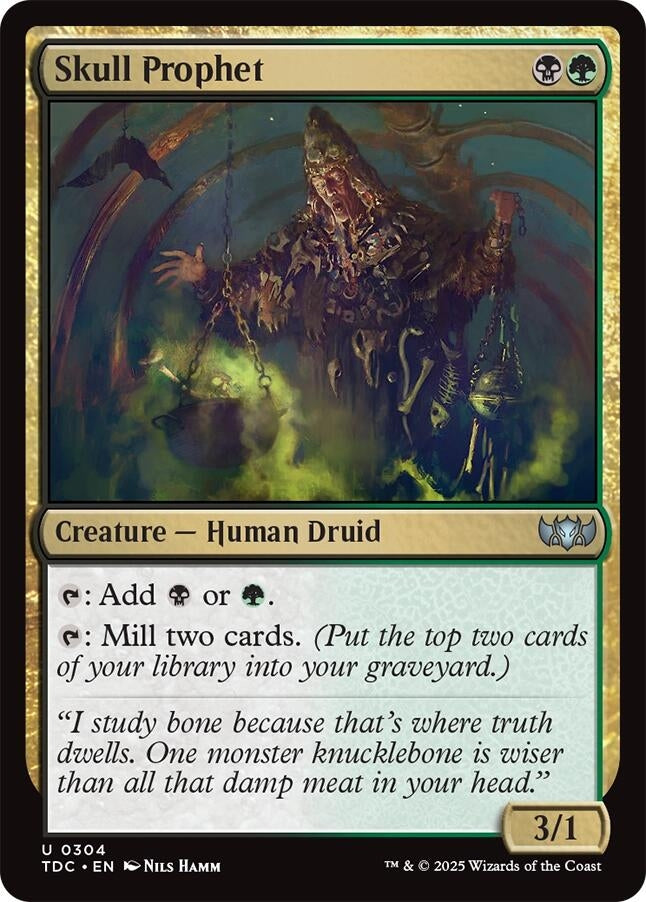 Image for Skull Prophet (304) [Tarkir: Dragonstorm] - Magic: The Gathering