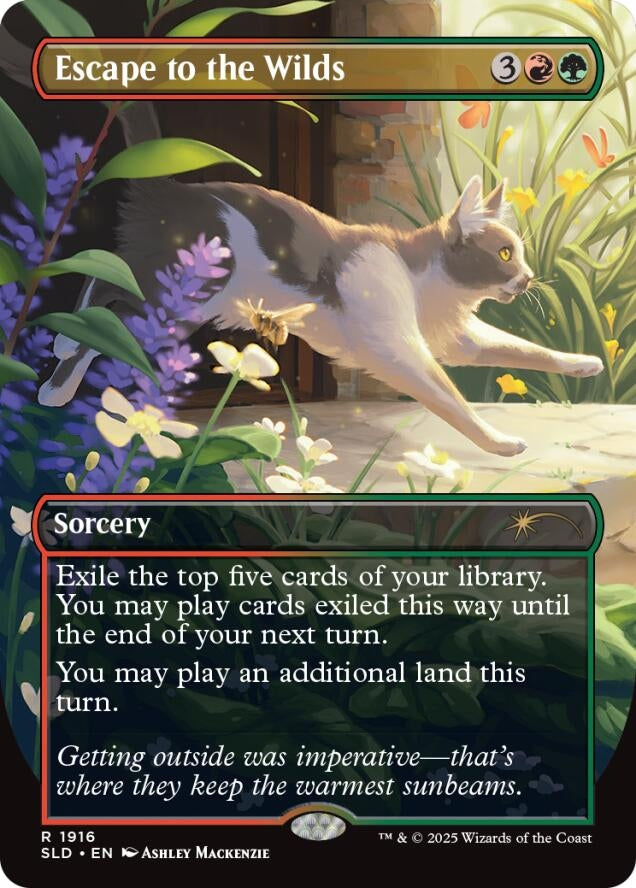 Image for Escape to the Wilds (1916) (1916) [Secret Lair Drop Series] - Magic: The Gathering