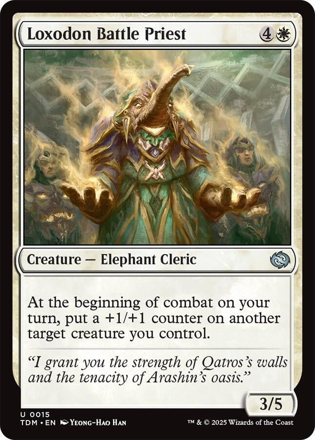 Loxodon Battle Priest (15) [Tarkir: Dragonstorm]