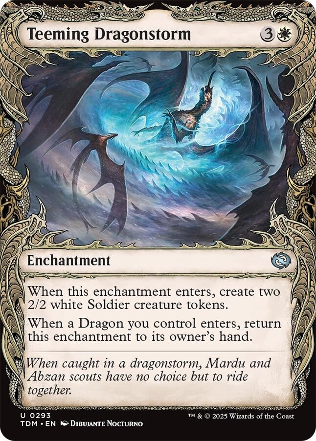 Image for Teeming Dragonstorm (Showcase) (293) [Tarkir: Dragonstorm] - Magic: The Gathering
