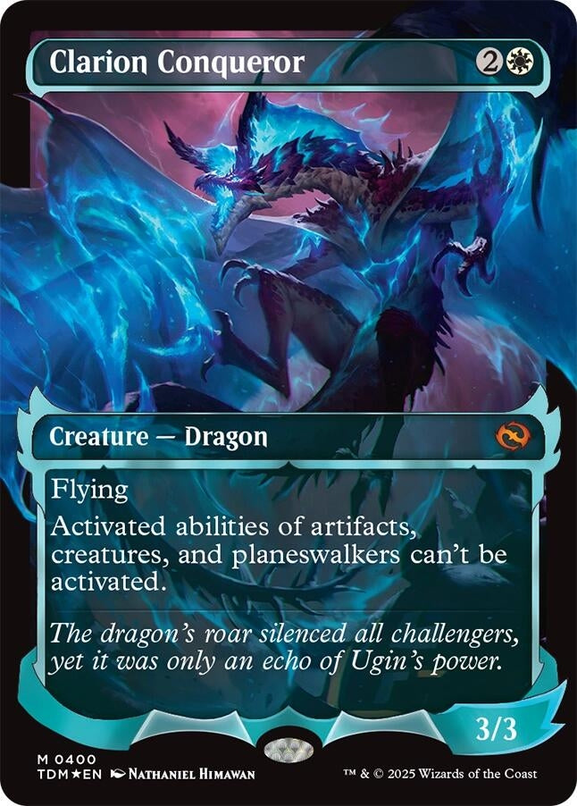 Image for Clarion Conqueror (Showcase) (400) [Tarkir: Dragonstorm] - Magic: The Gathering