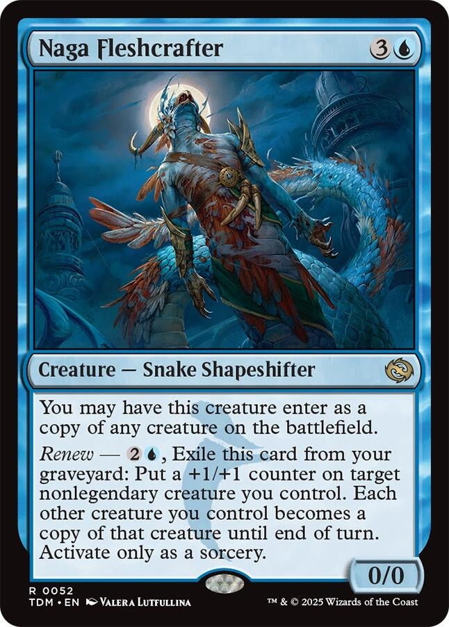 Image for Naga Fleshcrafter (52) [Tarkir: Dragonstorm] - Magic: The Gathering
