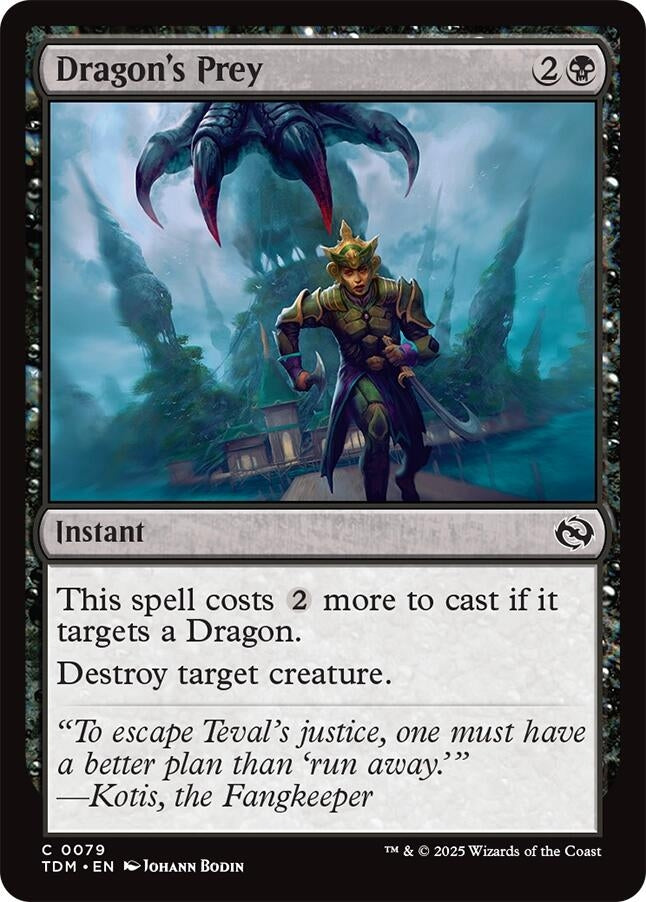 Image for Dragon's Prey (79) [Tarkir: Dragonstorm] - Magic: The Gathering