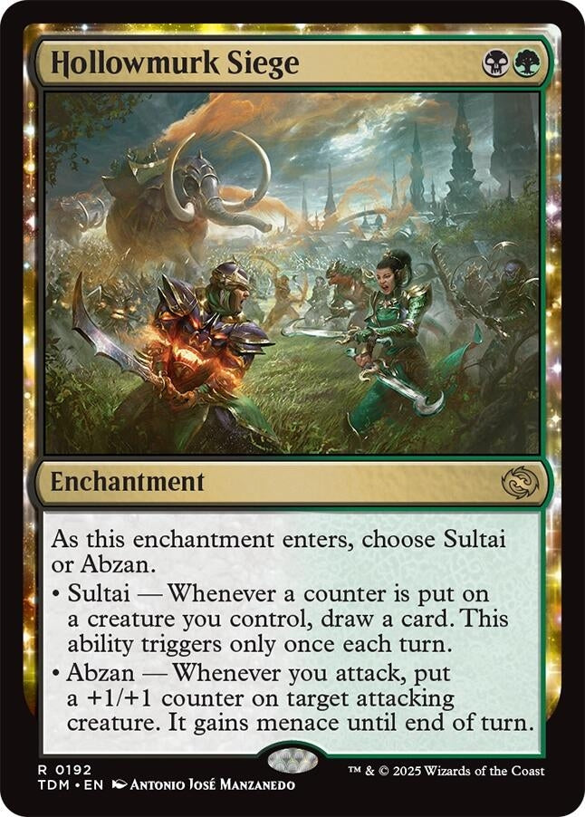 Image for Hollowmurk Siege (192) [Tarkir: Dragonstorm] - Magic: The Gathering
