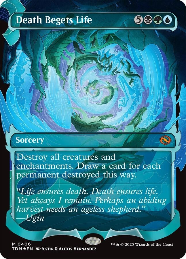 Image for Death Begets Life (Showcase) (406) [Tarkir: Dragonstorm] - Magic: The Gathering