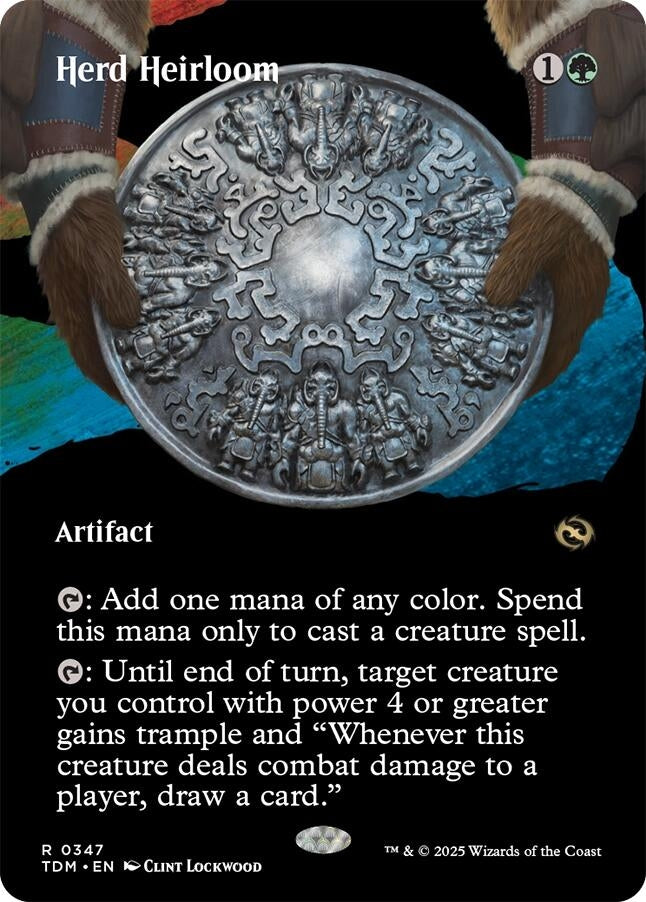Image for Herd Heirloom (Borderless) (347) [Tarkir: Dragonstorm] - Magic: The Gathering