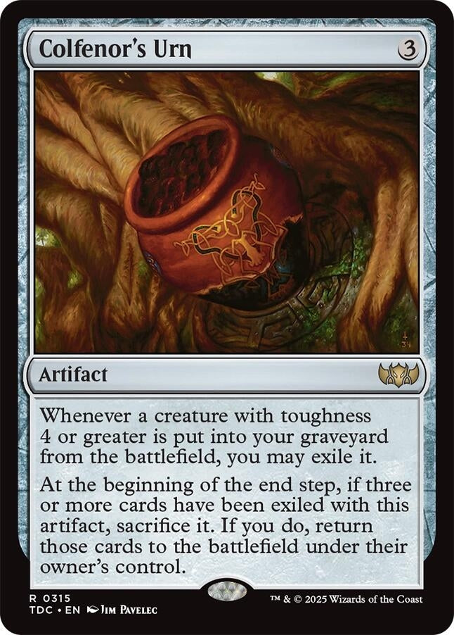 Image for Colfenor's Urn (315) [Tarkir: Dragonstorm] - Magic: The Gathering
