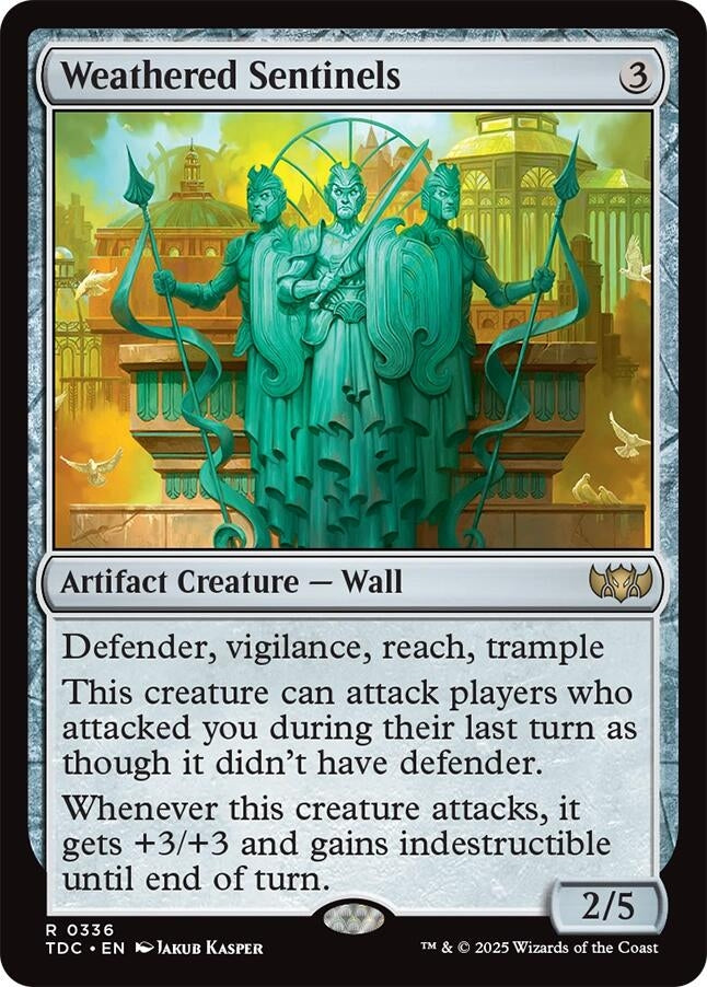 Image for Weathered Sentinels (336) [Tarkir: Dragonstorm] - Magic: The Gathering