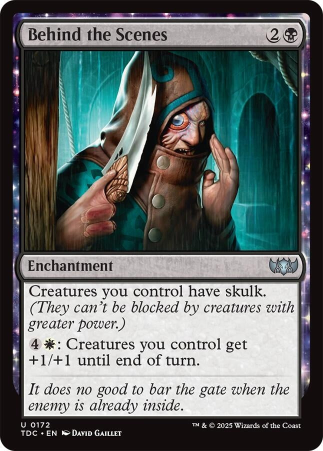 Image for Behind the Scenes (172) [Tarkir: Dragonstorm] - Magic: The Gathering
