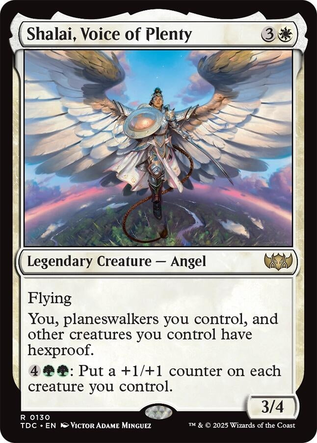 Image for Shalai, Voice of Plenty (130) [Tarkir: Dragonstorm] - Magic: The Gathering