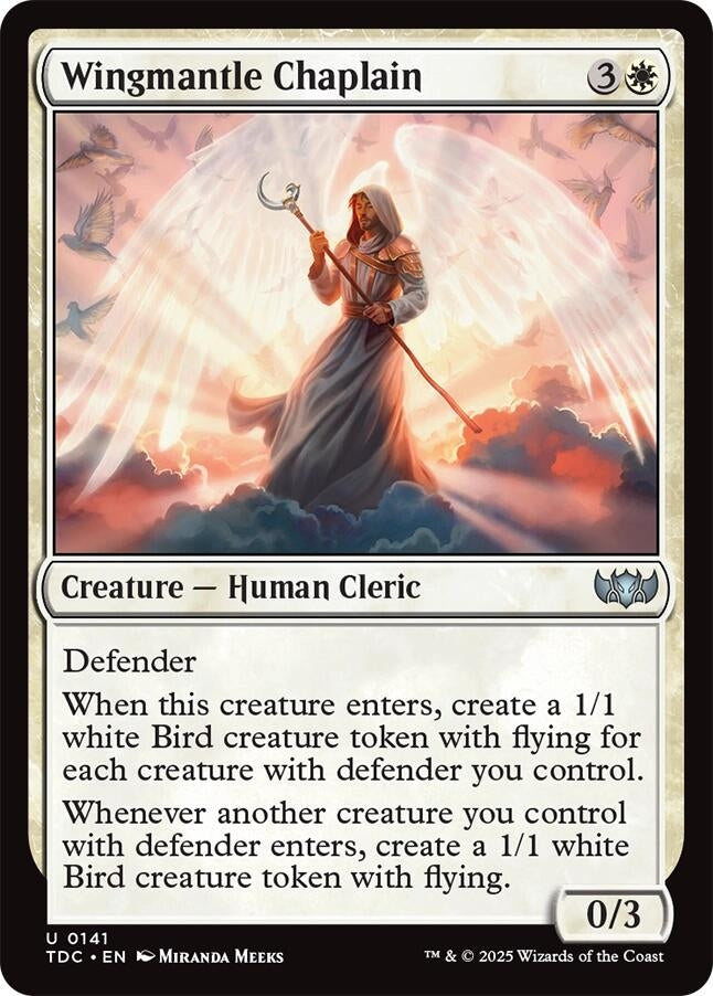Wingmantle Chaplain (141) [Commander: Tarkir: Dragonstorm]