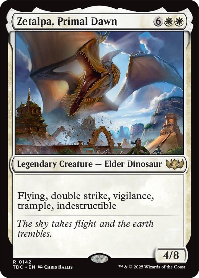Image for Zetalpa, Primal Dawn (142) [Tarkir: Dragonstorm] - Magic: The Gathering