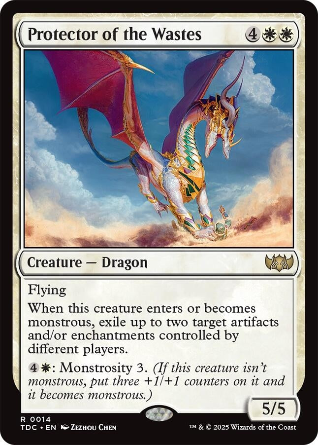 Image for Protector of the Wastes (14) [Tarkir: Dragonstorm] - Magic: The Gathering