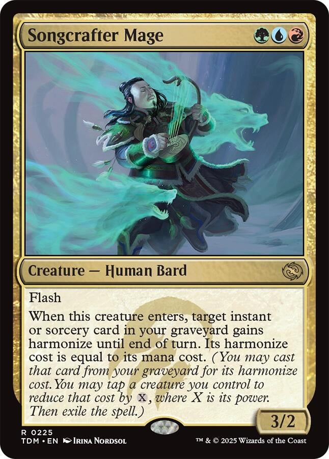 Image for Songcrafter Mage (225) [Tarkir: Dragonstorm] - Magic: The Gathering