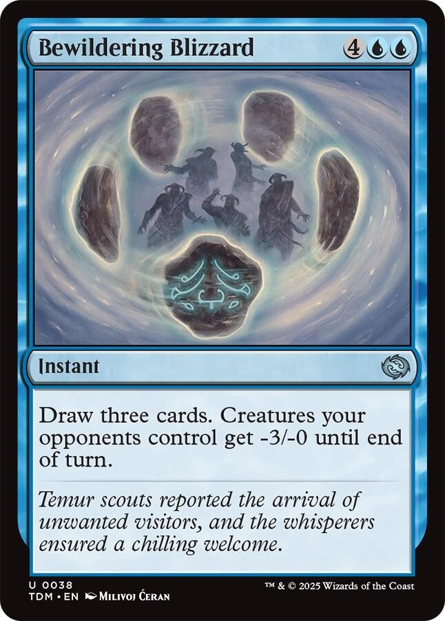 Image for Bewildering Blizzard (38) [Tarkir: Dragonstorm] - Magic: The Gathering