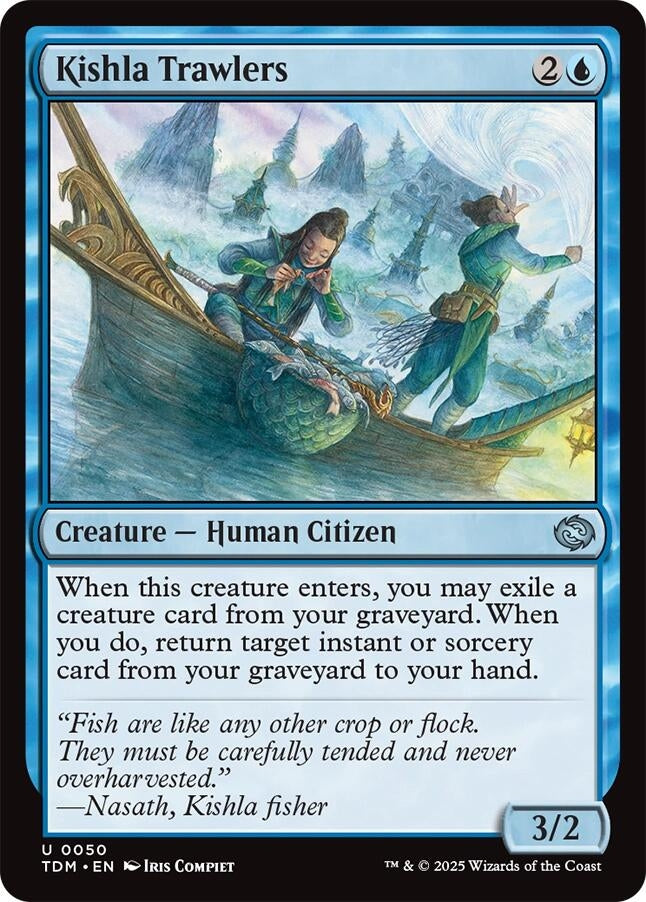 Image for Kishla Trawlers (50) [Tarkir: Dragonstorm] - Magic: The Gathering