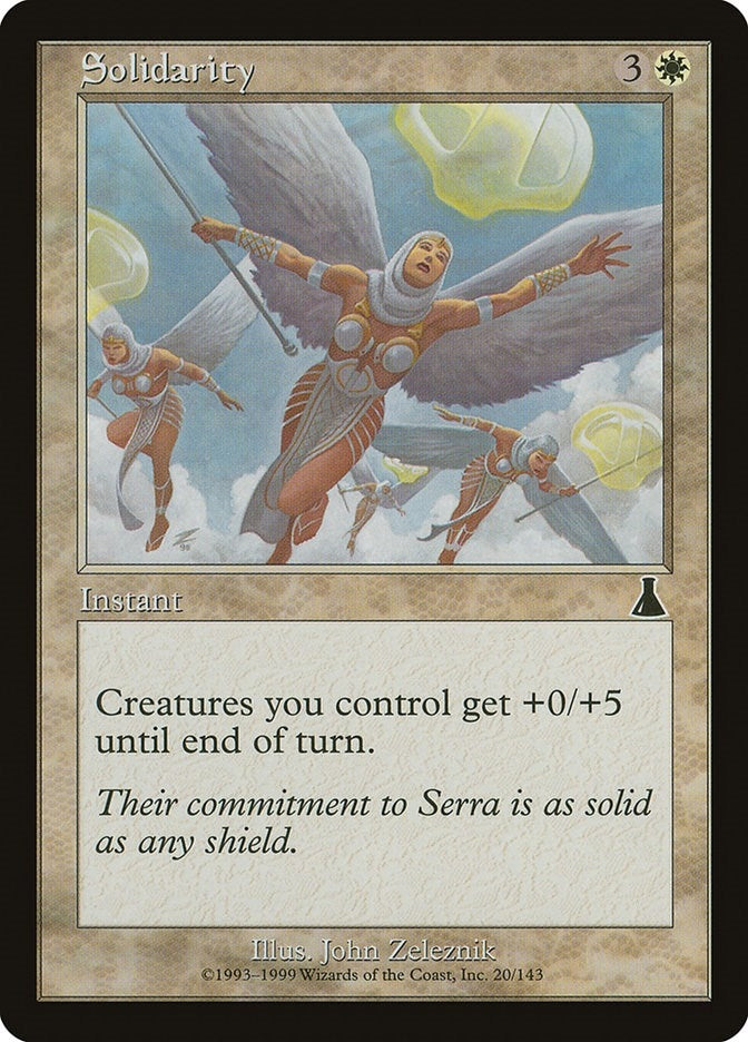 Image for Solidarity (20) [Urza's Destiny] - Magic: The Gathering