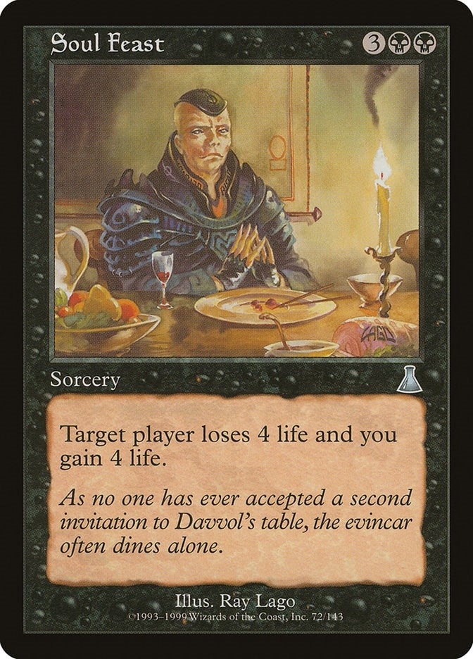 Image for Soul Feast (72) [Urza's Destiny] - Magic: The Gathering