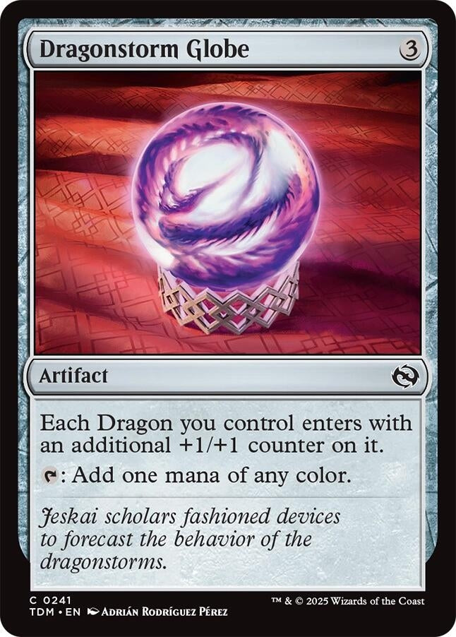 Image for Dragonstorm Globe (241) [Tarkir: Dragonstorm] - Magic: The Gathering
