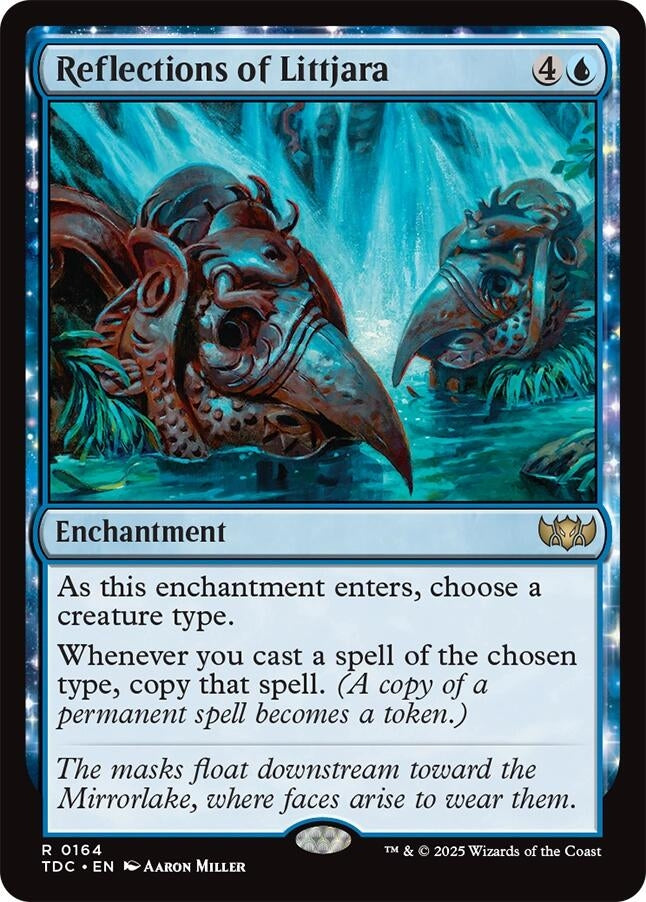 Image for Reflections of Littjara (164) [Tarkir: Dragonstorm] - Magic: The Gathering