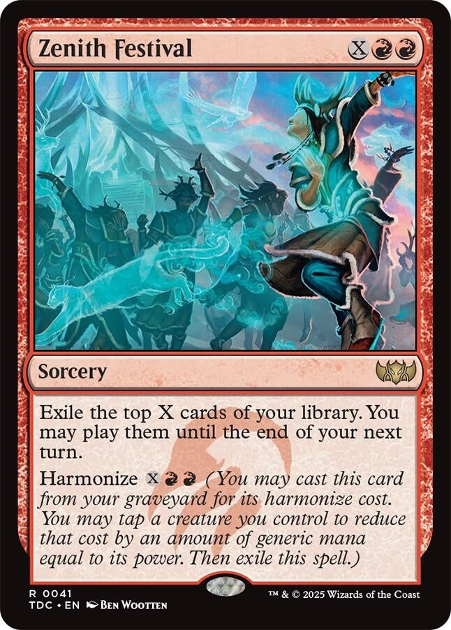 Image for Zenith Festival (41) [Tarkir: Dragonstorm] - Magic: The Gathering