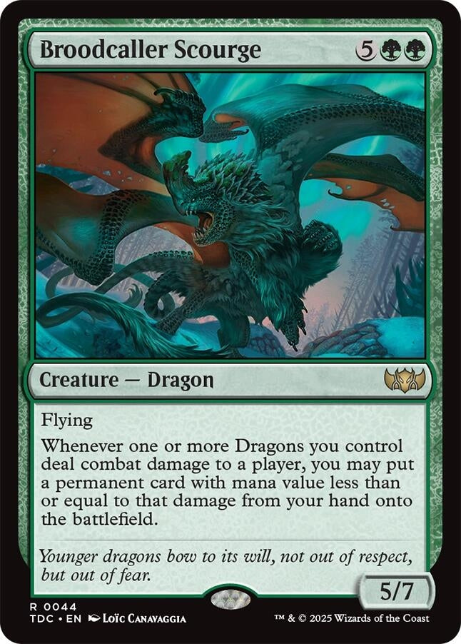 Image for Broodcaller Scourge (44) [Tarkir: Dragonstorm] - Magic: The Gathering