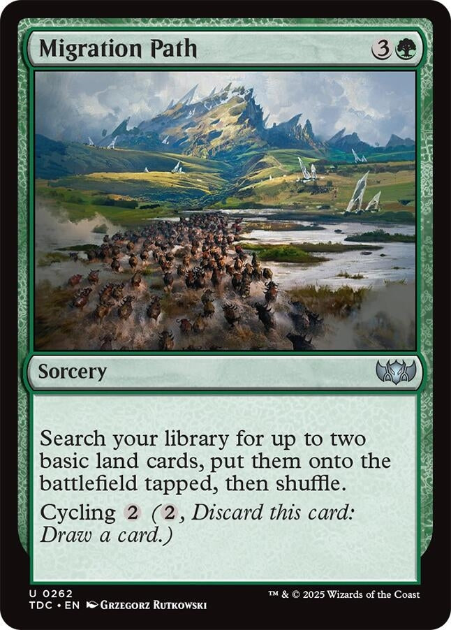 Image for Migration Path (262) [Tarkir: Dragonstorm] - Magic: The Gathering