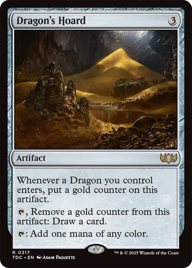 Image for Dragon's Hoard (317) [Tarkir: Dragonstorm] - Magic: The Gathering