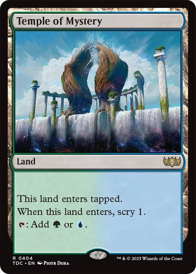 Image for Temple of Mystery (404) [Tarkir: Dragonstorm] - Magic: The Gathering