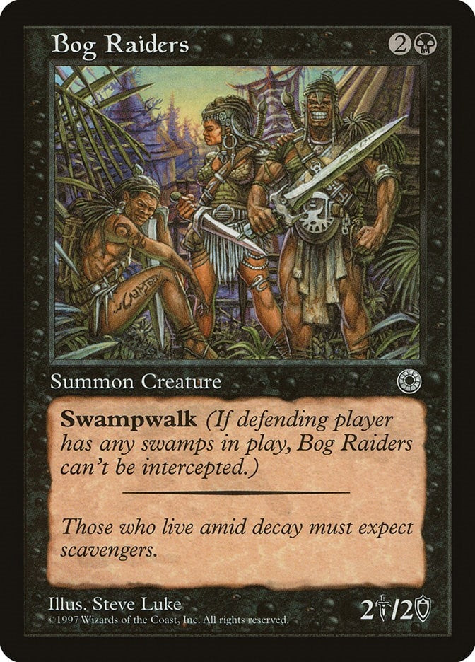 Image for Bog Raiders [Portal] - Magic: The Gathering
