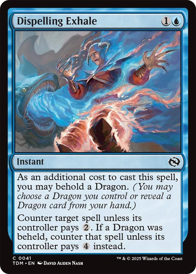 Image for Dispelling Exhale (41) [Tarkir: Dragonstorm] - Magic: The Gathering