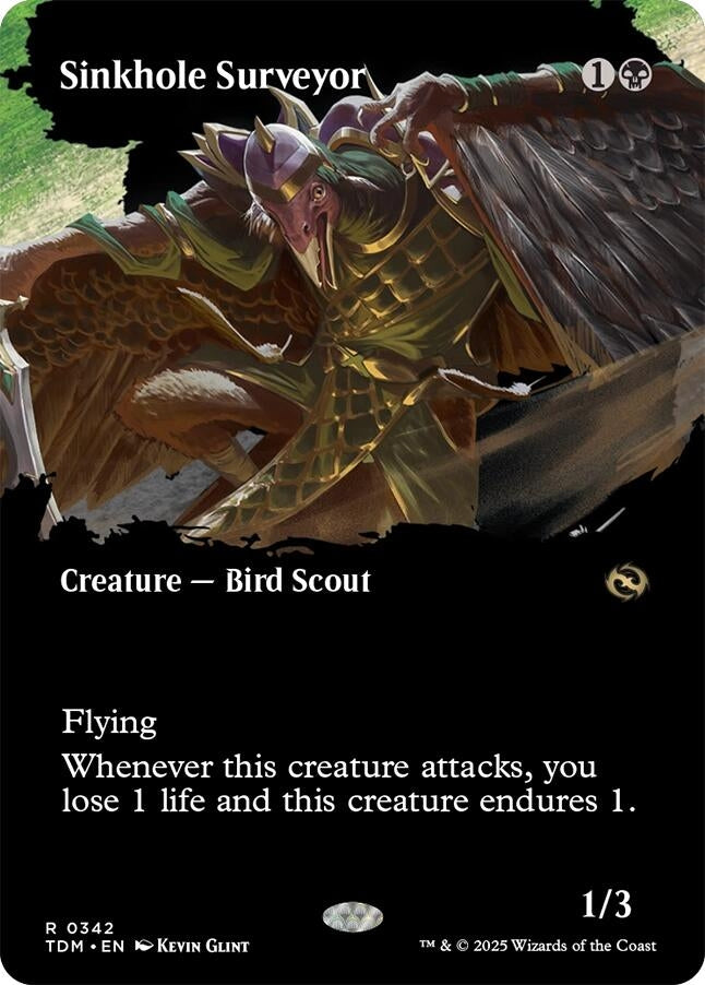 Image for Sinkhole Surveyor (Borderless) (342) [Tarkir: Dragonstorm] - Magic: The Gathering
