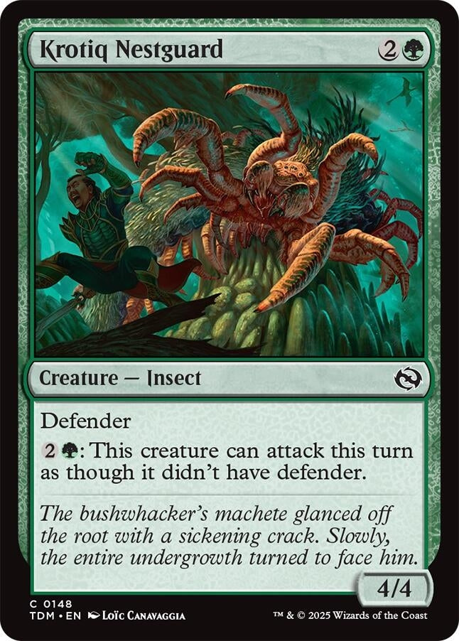 Image for Krotiq Nestguard (148) [Tarkir: Dragonstorm] - Magic: The Gathering