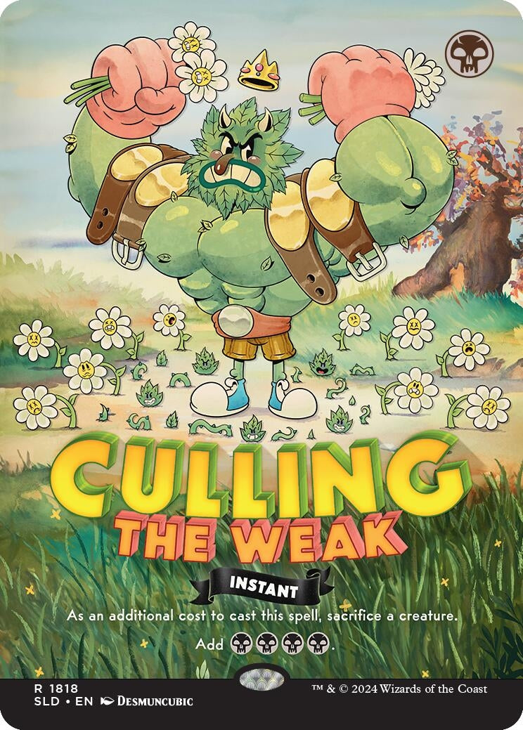 Image for Culling the Weak (1818) [Secret Lair Drop Series] - Magic: The Gathering