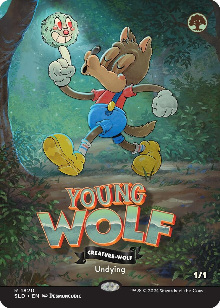 Image for Young Wolf (1820) [Secret Lair Drop Series] - Magic: The Gathering