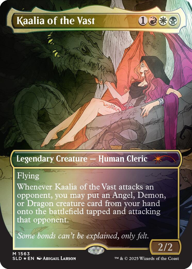 Image for Kaalia of the Vast (Rainbow Foil) (1563) [Secret Lair Drop Series] - Magic: The Gathering