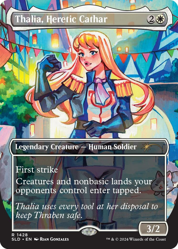 Image for Thalia, Heretic Cathar (1428) [Secret Lair Drop Series] - Magic: The Gathering