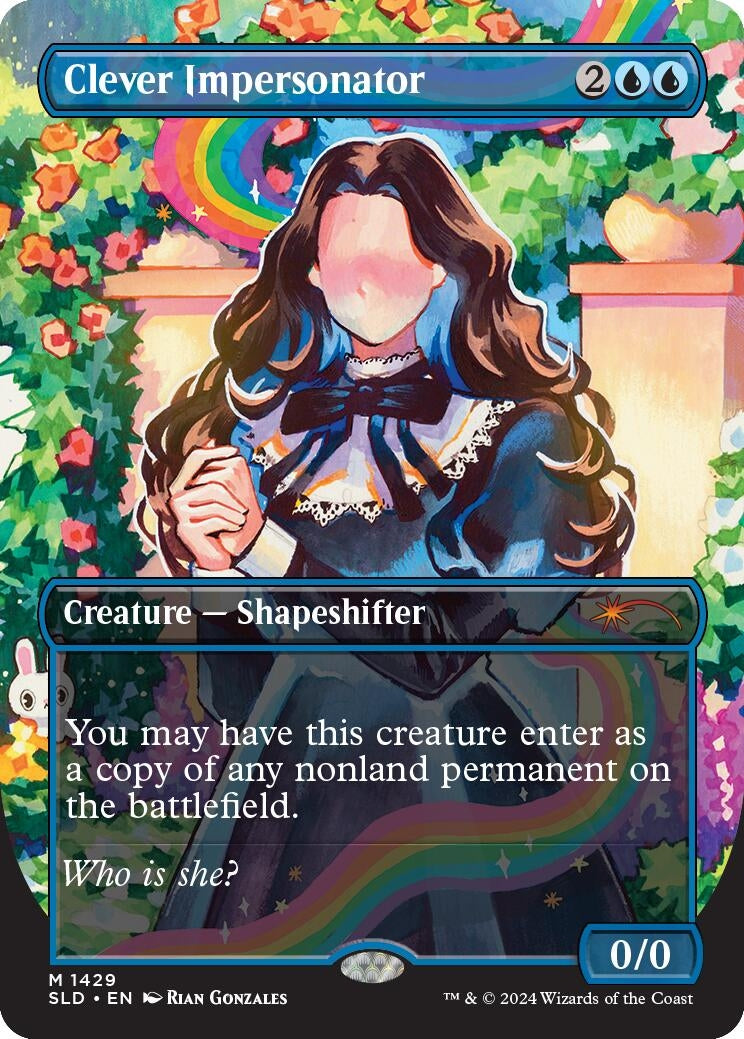 Image for Clever Impersonator (1429) [Secret Lair Drop Series] - Magic: The Gathering